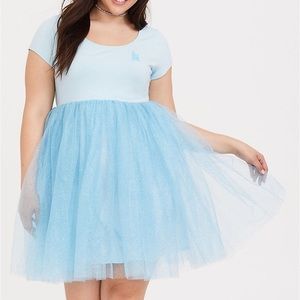 Plus size Cinderella skater dress